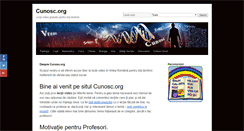 Desktop Screenshot of cunosc.org